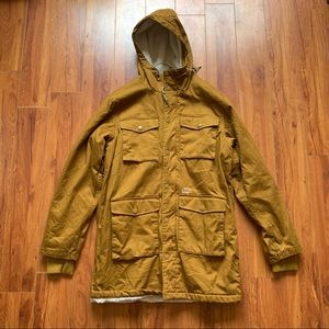 Obey Mustard Snow Parka